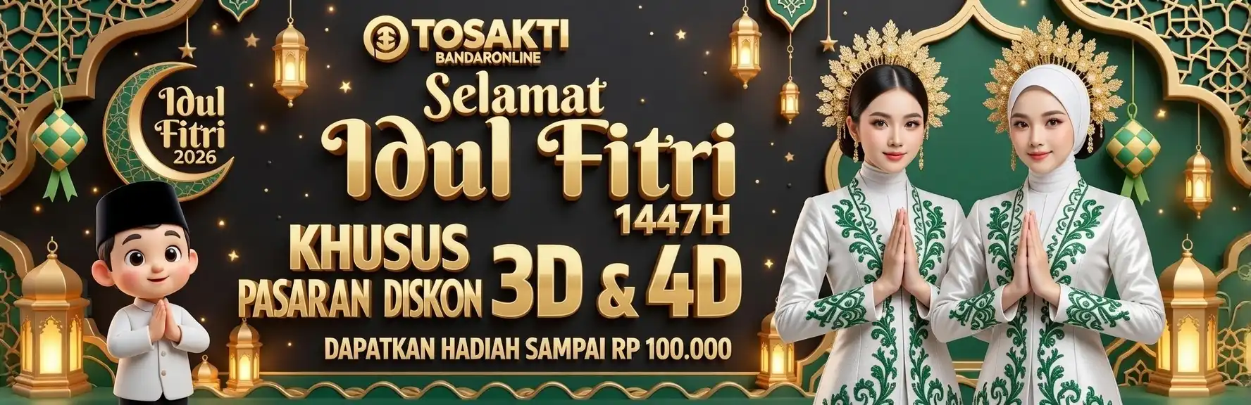 PROMO HADIAH TERBALIK LURUS KHUSUS 4D & 3D DISKON